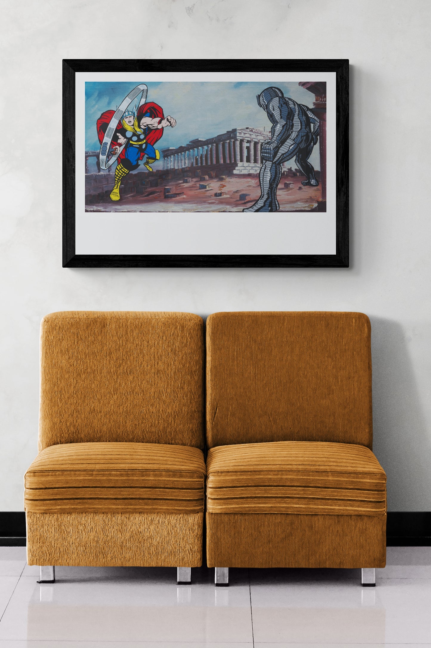 Thor vs Destroyer Print